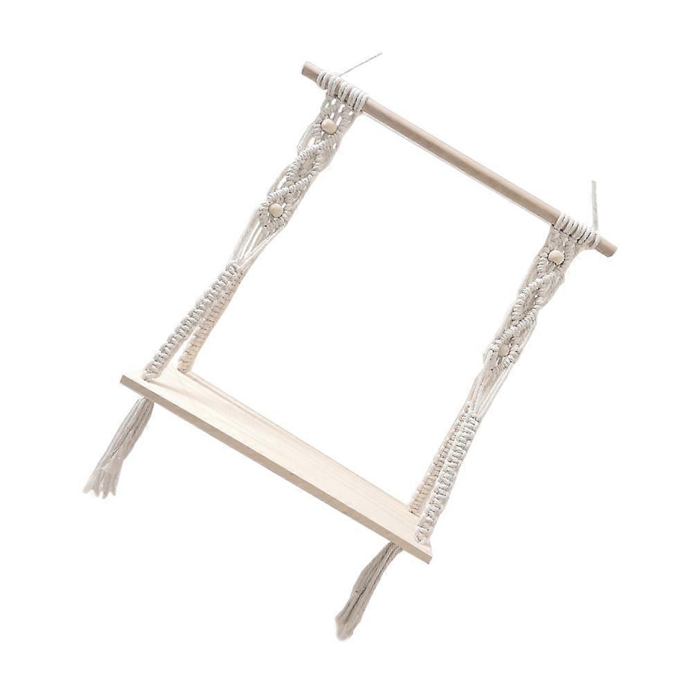 Decorative Wall Rack Tapestry Hanging Shelf for Bonsai Display 4Pcs