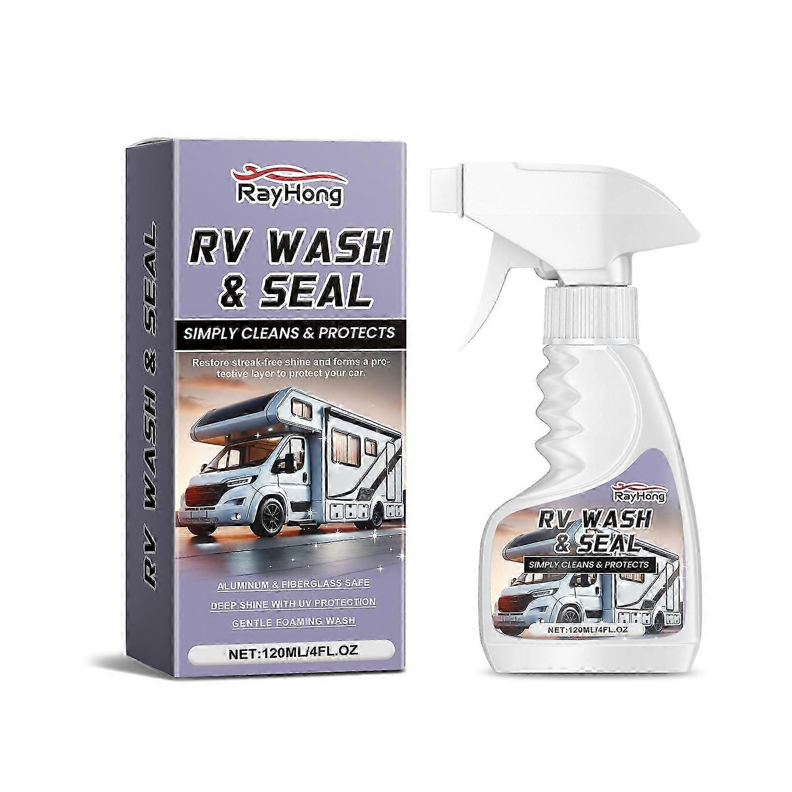 RV Foam Cleaner - Waterproof UV Protection & Gloss Enhancer, 120ml