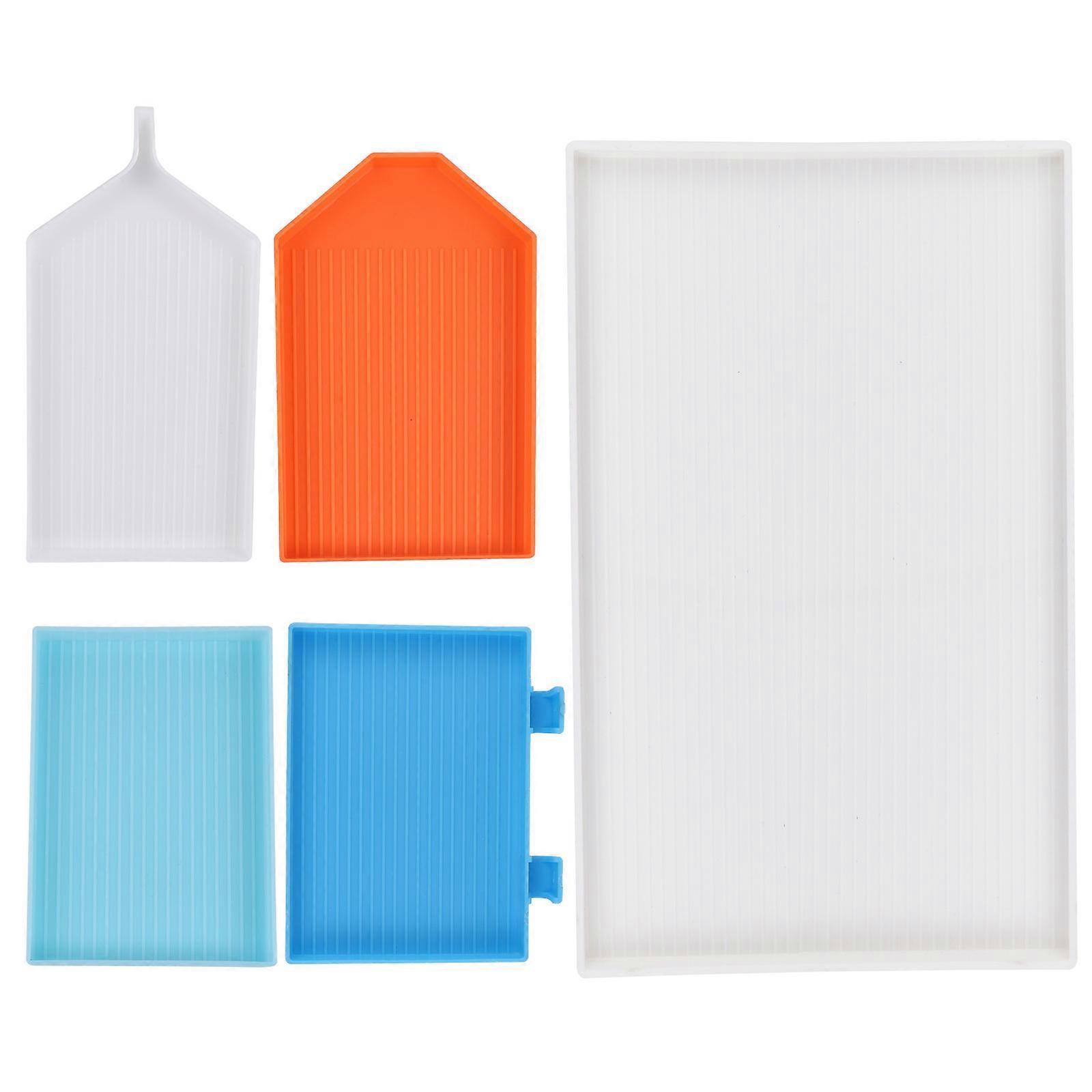 Embroidery Tools Storage Trays for Bead Sorting 10Pcs Plastic