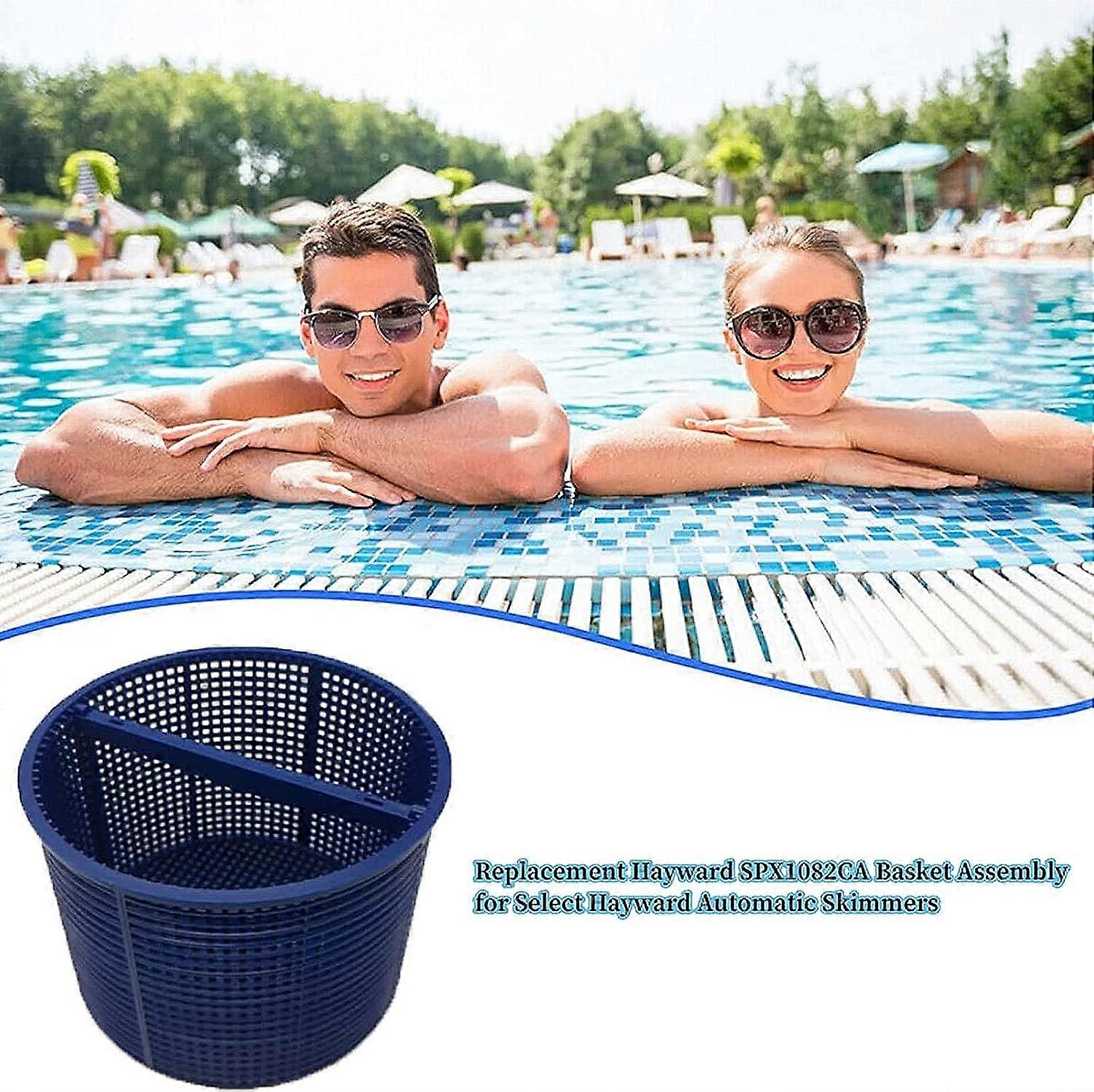 Pool Skimmer Basket for SPX1082CA SP1085 SP1075 Durable ABS Easy Leaf Removal Blue