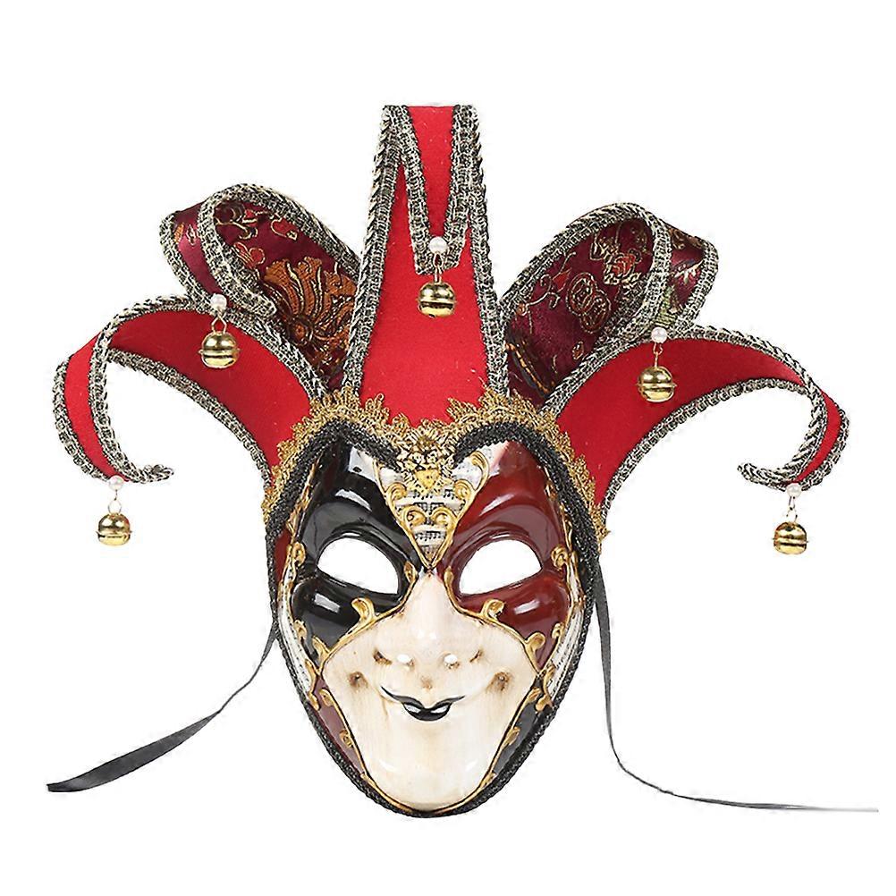 Face Costume Prop Ideal For Carnival Performance Masquerade Party 1Pack