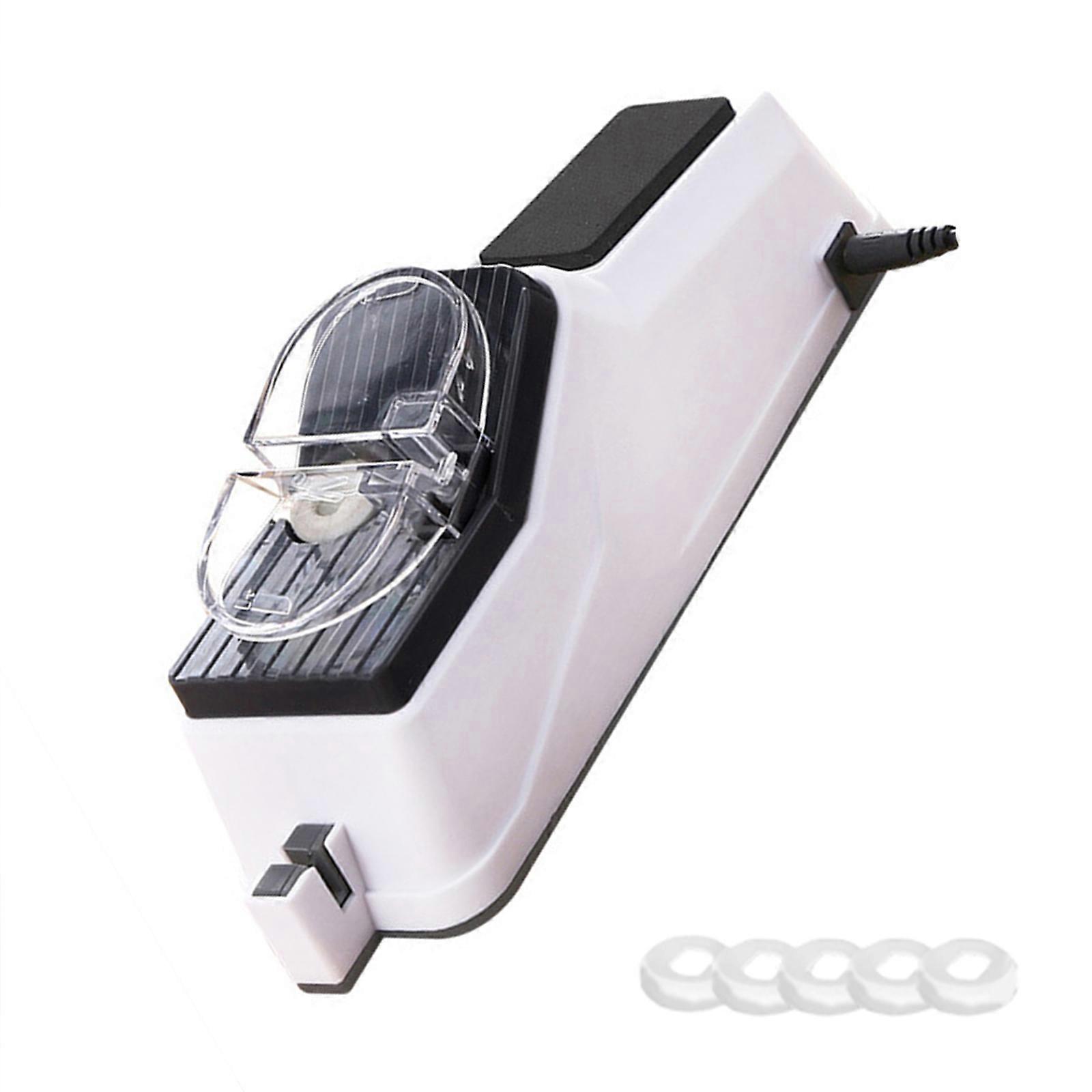 1pc USB Charging Electric Sharpener Featuring 5 Sharpening stone Slip Base functional Multicolor