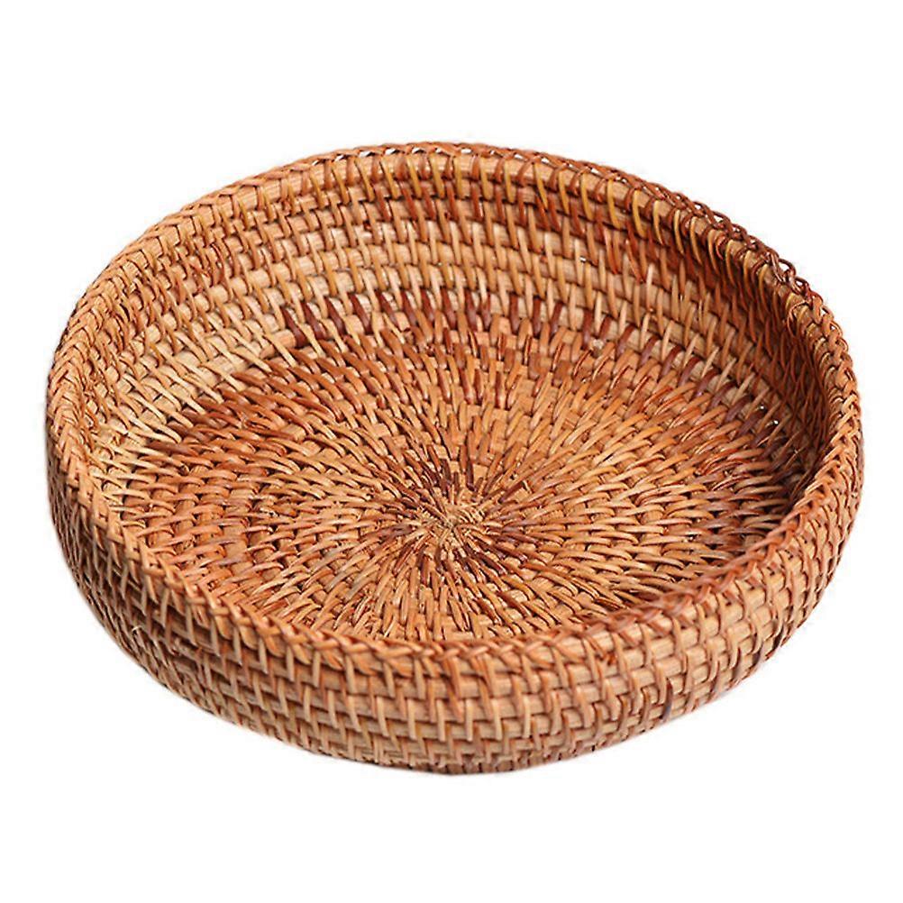 Multi-Purpose Storage Basket Rattan Weaving Basket for Home Use