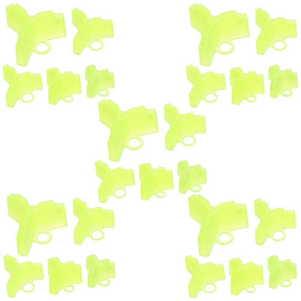 Treble Hook Cover Safety Hook Cap Protective Guard 250Pcs Yellow Set