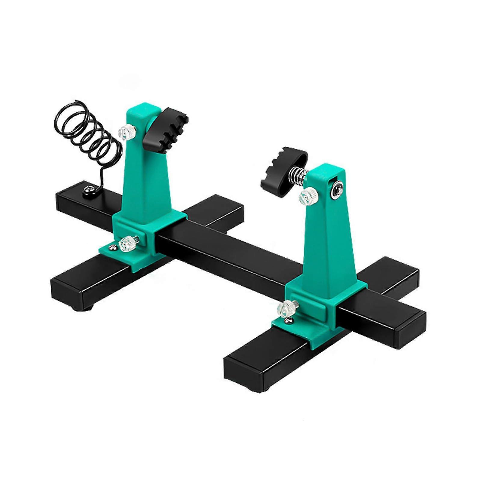 PCB Holder Clamp with 360° Rotation, Adjustable Width, Stable Base, 200/300mm Short Type