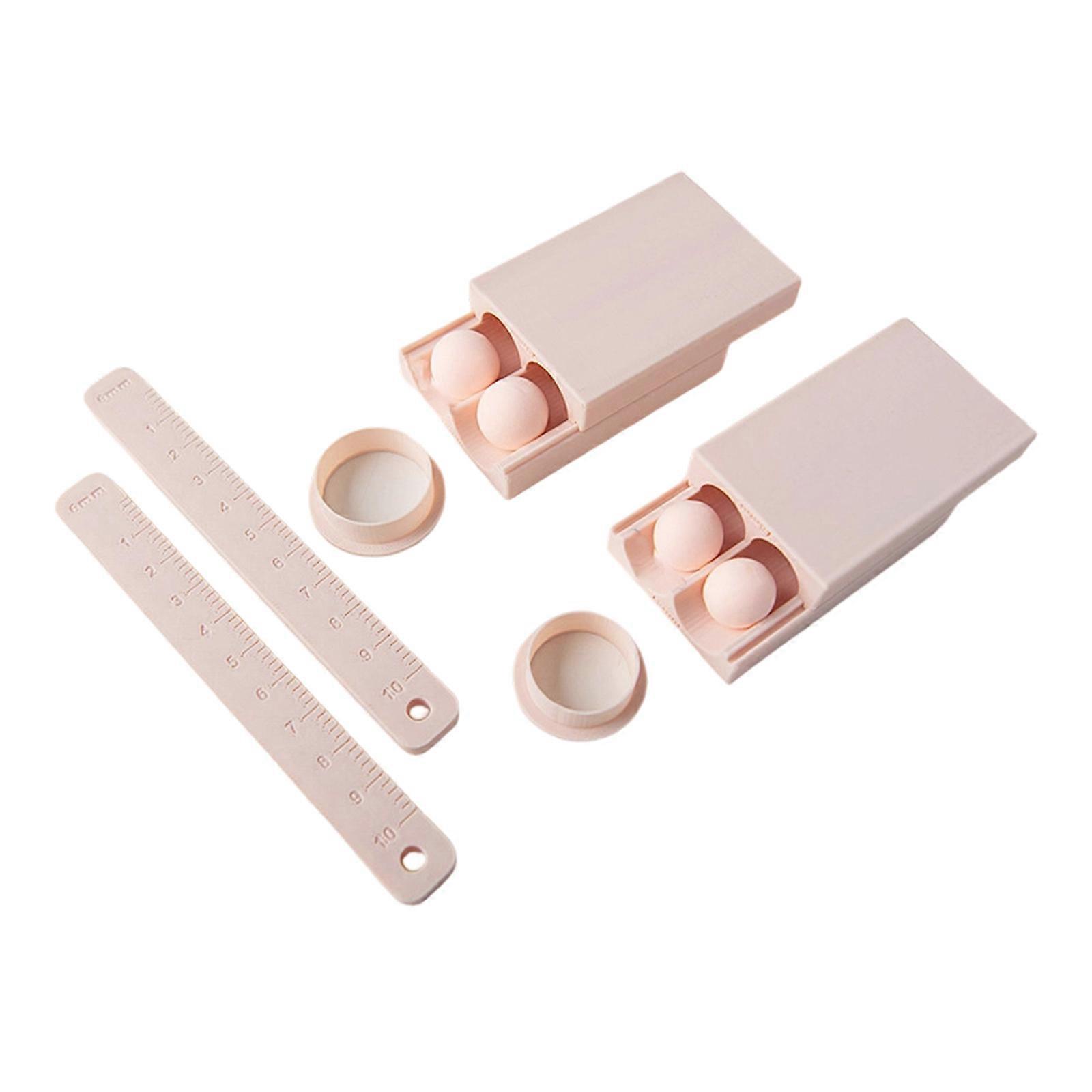 Complete Clay Ball Maker Kit Featuring Various Sizes Jewelry Tool for DIY Projects and Educational Crafting Classes Multicolor