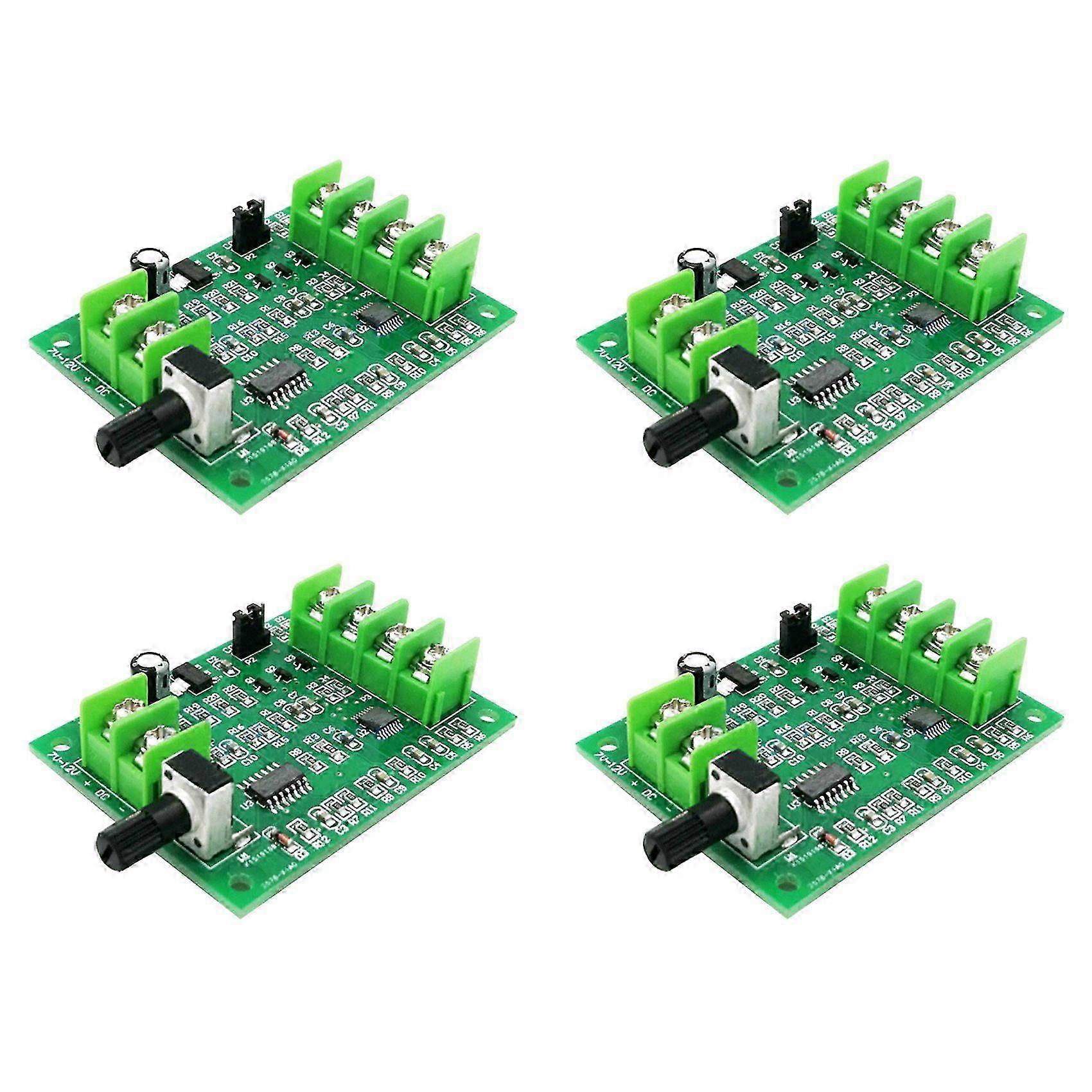 4X 7V-12V DC Brushless Driver Board Controller for Hard Drive Motor 3/4 Wire Speed Control Board