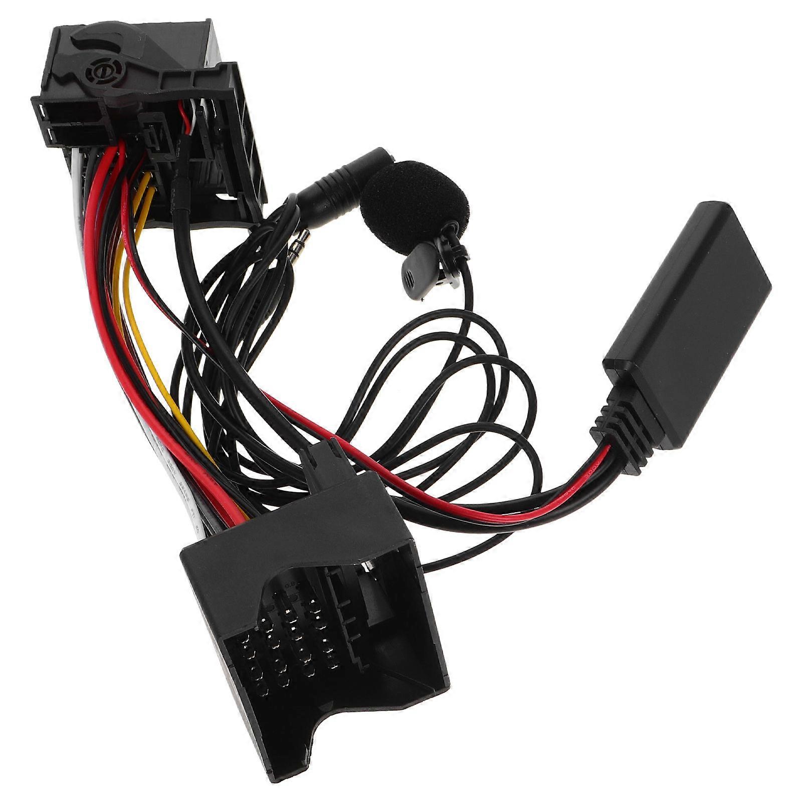 Audio Wire Microphone Adapter for Car Use with Assorted Colors