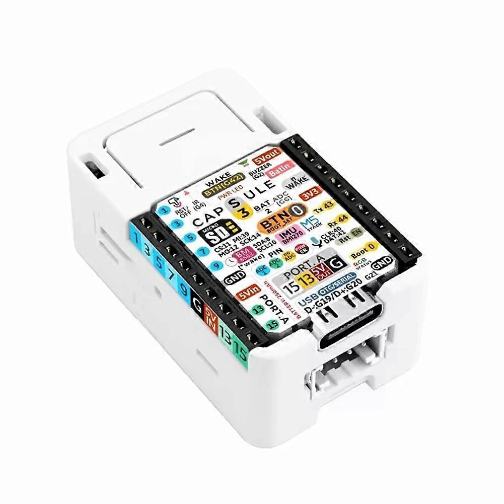 M5Capsule Multi-Function Embedded IoT Development Board W/ M5StampS3 IOT BMI270 IMU Infrared Storage Clock Buzzer