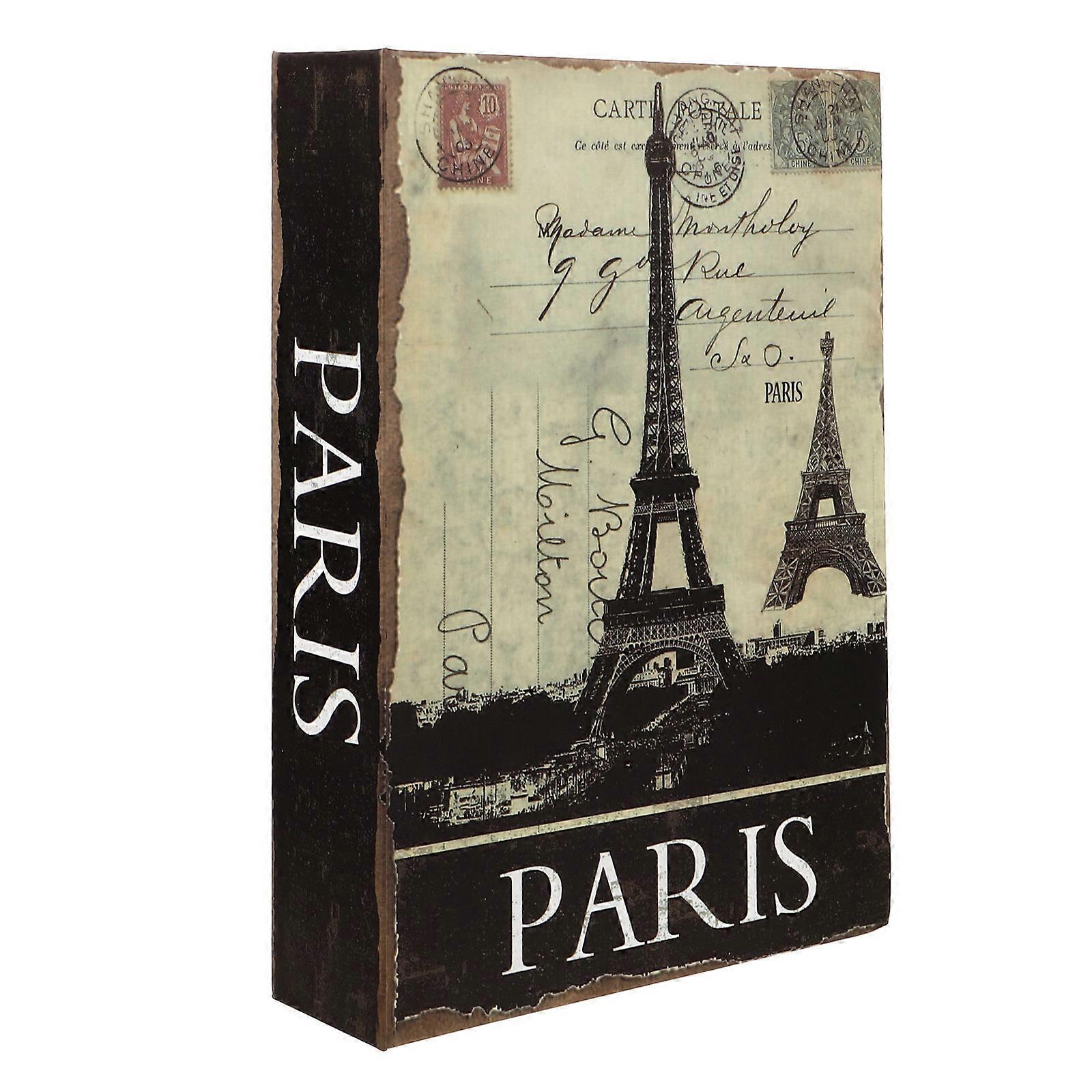 Book Shaped Organizer Box with Password Lock for Storage Use