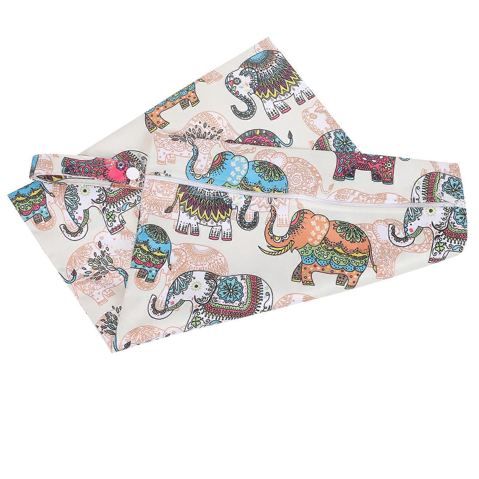 Travel Nappy Bag for Storage Use 5Pcs Reusable Pouch