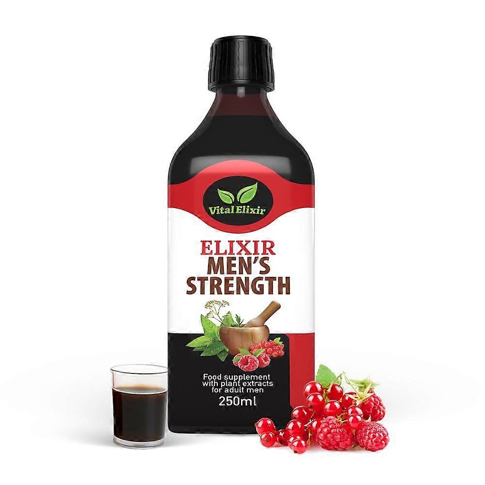 Vital Elixir Mens Strength Herbal Supplement 250ml
