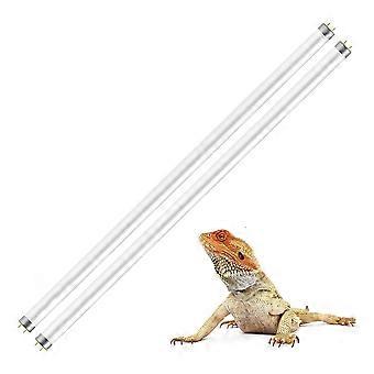 Lampadina UVB per rettili T5 10.0,24W UVA UVB HO, 22 pollici, confezione da 2
