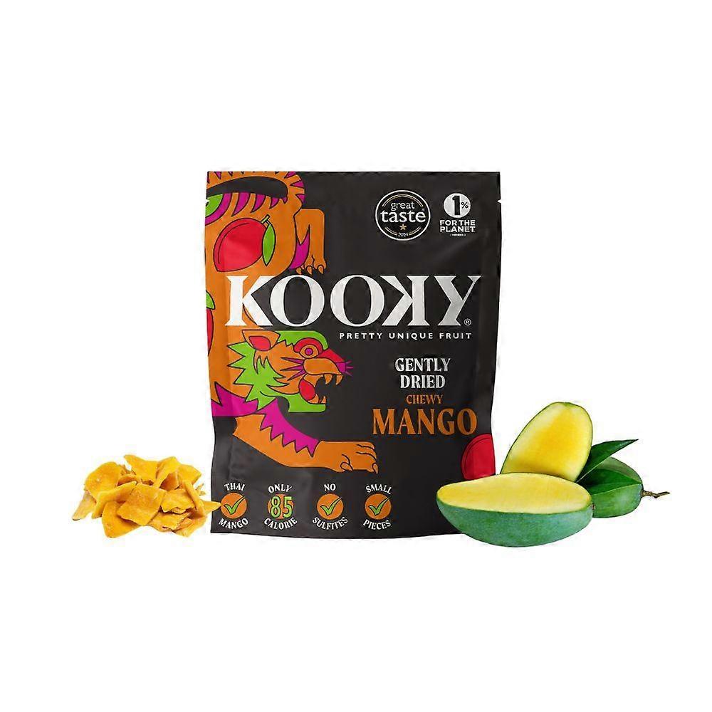 Kooky Gently Dried Mango - Chewy 25g - 12 Pack