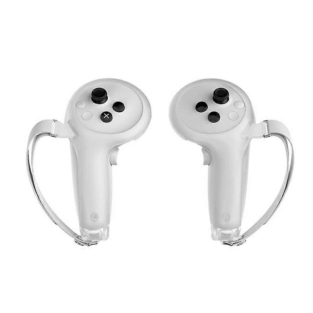 Controller Grips Protective Cover Handle Protector with Knuckle Strap for PICO 4 Ultra