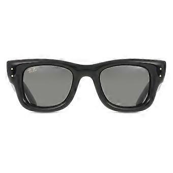 Ray-Ban RB4940 Wayfarer Puffer 601/87 Volledig Rand Zwart Unisex Wayfarer Zonnebril UV3 Origineel