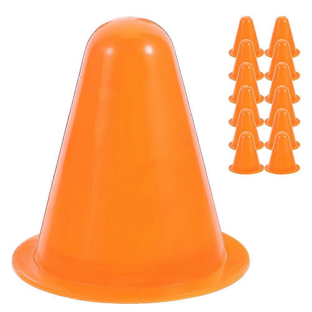 25Pcs Roller Skating Obstacle Training Agility Marker Cone Plastic Multipurpose Training Cones