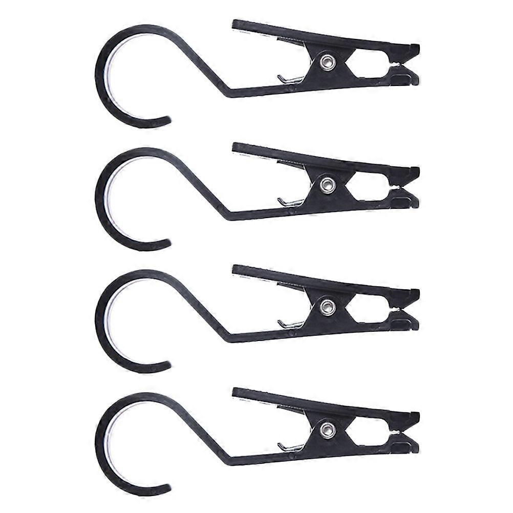 Portable Tent Canopy Clip Multi-Function Clip with Hook 4Pcs Anti-Skid