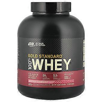 Optimum Nutrition, Gold Standard® 100% Whey, Heerlijke Aardbei, 2,27 kg