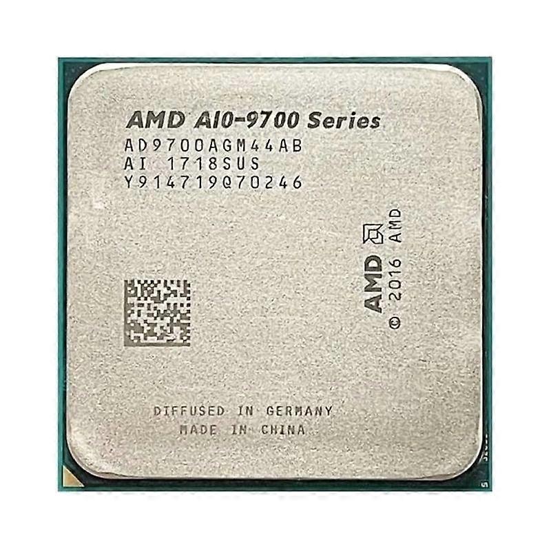 A10-9700 CPU - Socket AM4 4 Cores 4 Threads 3.5GHz 2MB L2 Cache 4MB L3 Cache 65W.