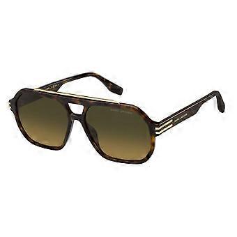 Marc Jacobs MARC 753/S 086/SE Full Rim  Men Pilot Sunglasses UV3 Original