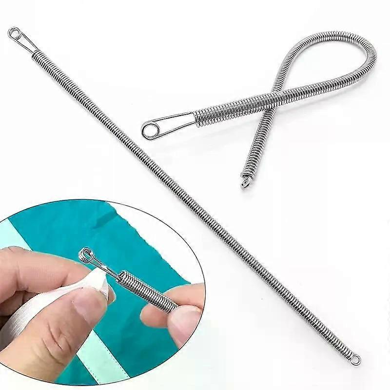 lexible Drawstring Threader Quick Threading Spring Designed String Pull Tool Multipurpose Drawstring Stringing Tool