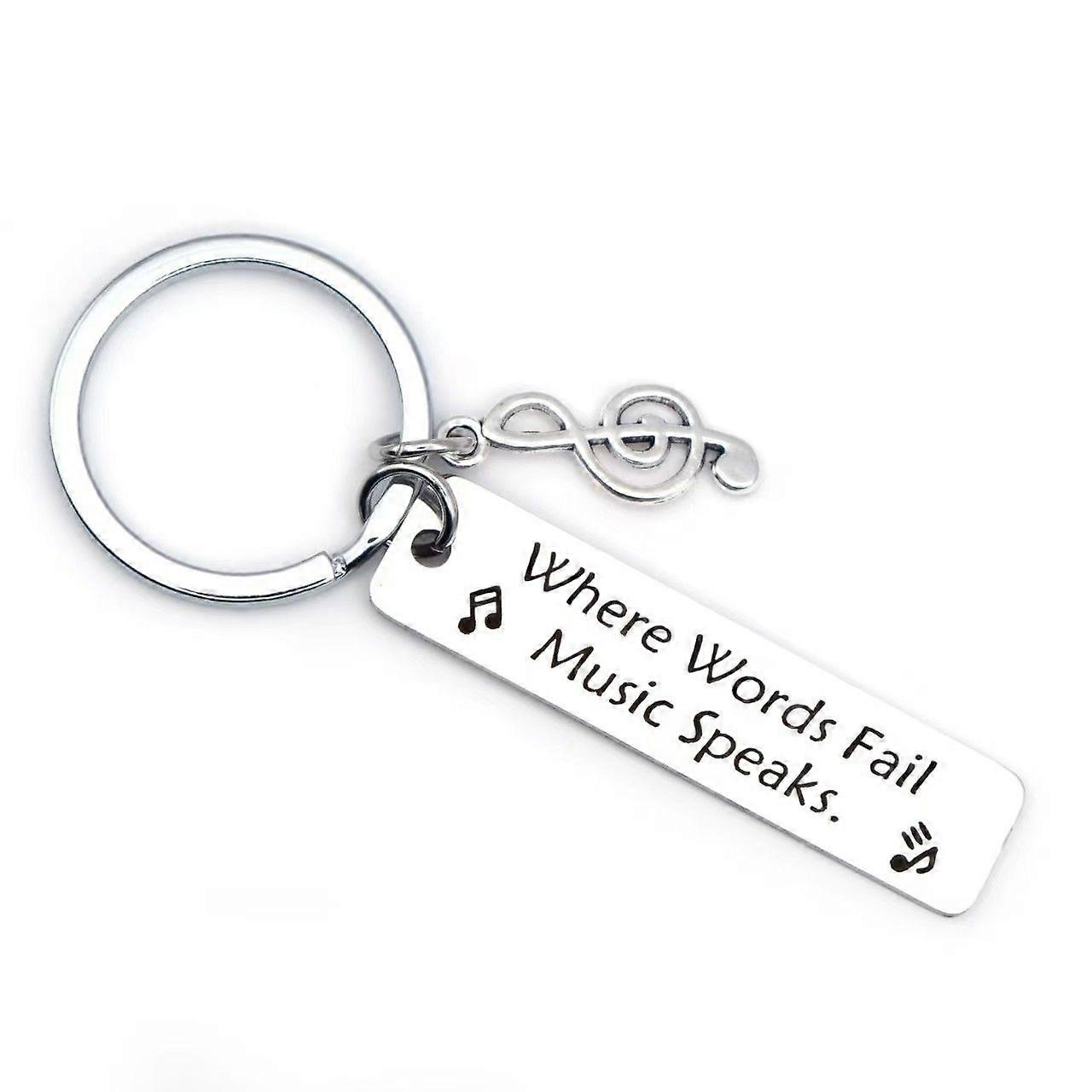 stainless steel engraved keychain