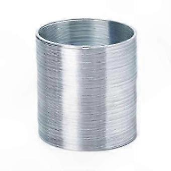 Rainbow Metal Spring Toy, 80x100mm Large Steel Slinky for Walking and Play, for Kids and Adults