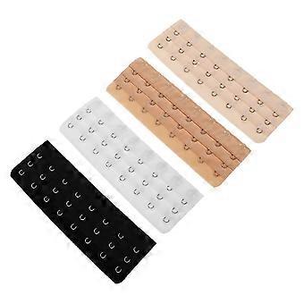 BH-Verlängerung für Damen, verstellbar, 4-teilig, mit mehreren Haken, Korsett-BH-Zubehör
