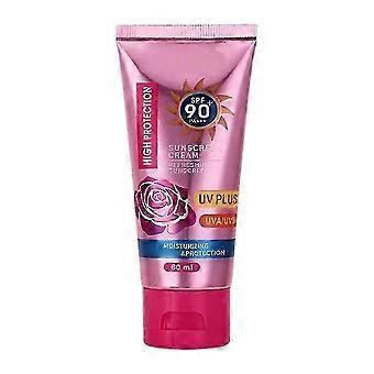 Protetor solar em creme de amplo espectro, 60ml, com moléculas hidratantes para todos os tipos de pele. Leve e não oleoso. Proteção UVA e UVB.