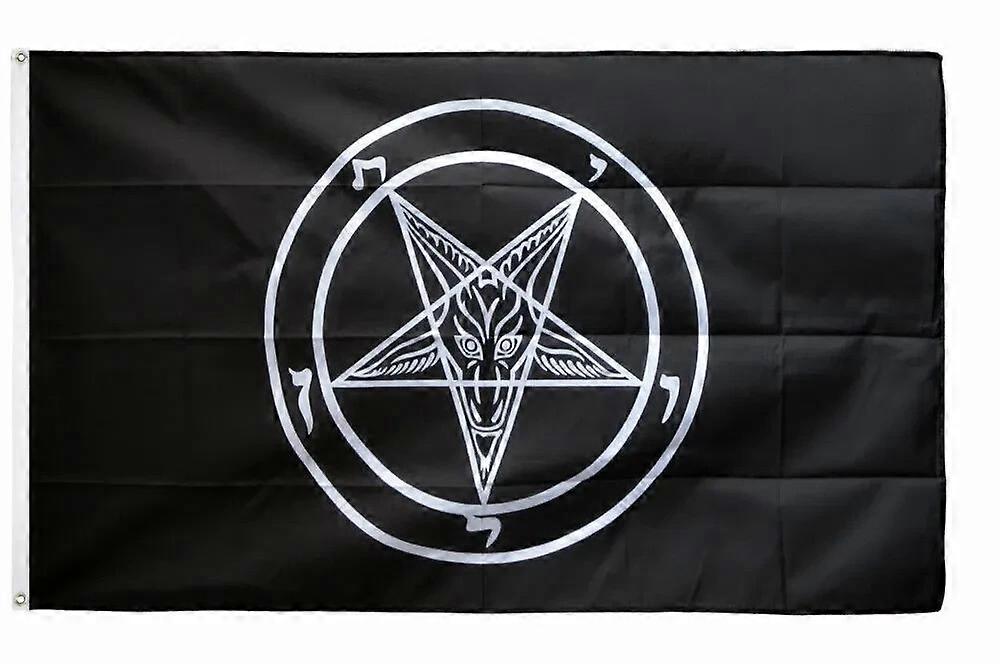 BANDIERA BAPHOMET HGD082
