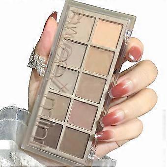 Matte Eyeshadow Palette 10 Natural Matte Shades Ultra Blendable Long Lasting for Mature Eyes