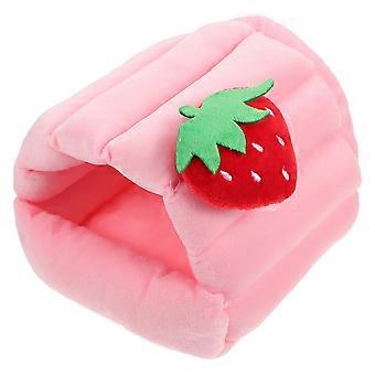 Pet Hamster Nest Plush Bed for Warm Sleeping 1Pcs Small Animal House