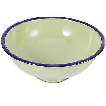 Ciotola grande smaltata da cucina Ciotola da portata per alimenti Ciotola per alimenti smaltata Contenitore per alimenti vintage Ciotola per la conservazione da cucina Ciotola smaltata cinese