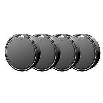 Android Air Tags 4 Pack, IP65 Waterproof, 2-Year Battery, Global Cloud Positioning, Loud 85dB Alert, ABS Material, Google Find Hub Compatible