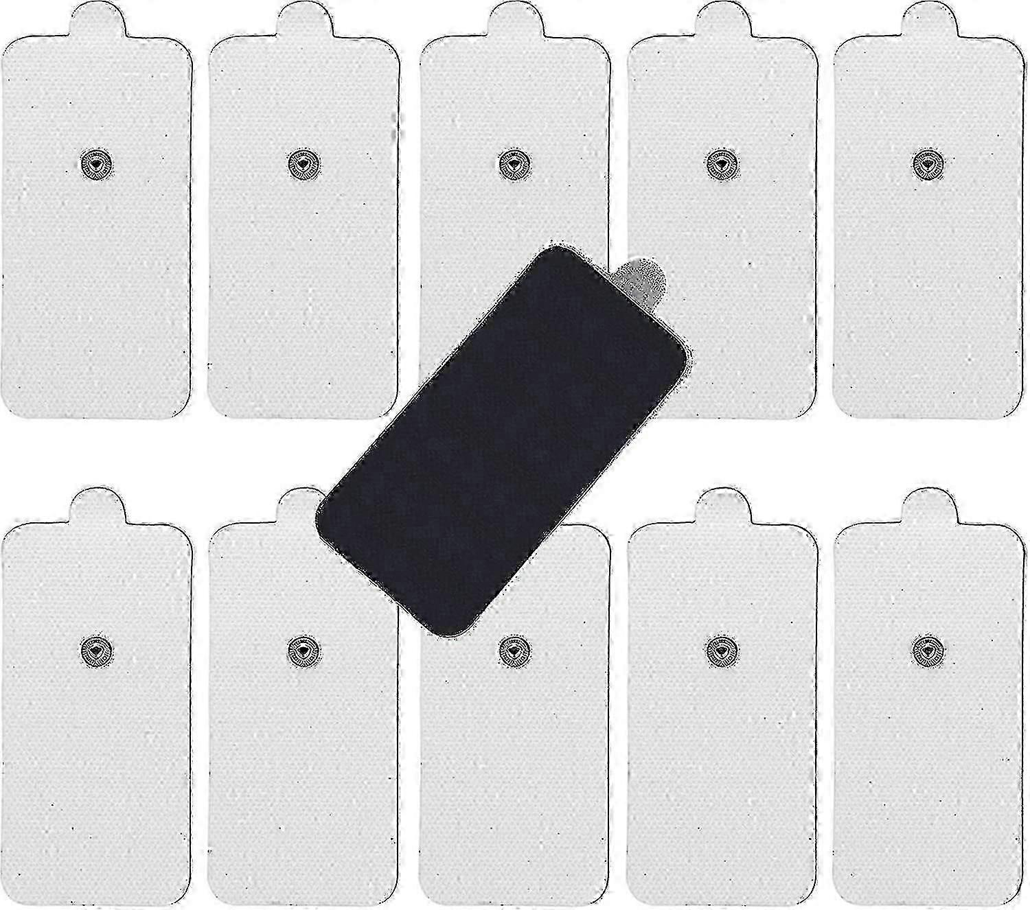 10 Pcs Large Replacement Electrode Pads Compatible with Tens Unit Massager