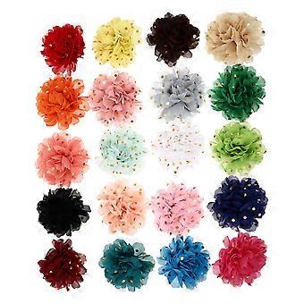 Pet Collar Flowers Decorative Collar Flowers for 20Pcs Puppy Collars