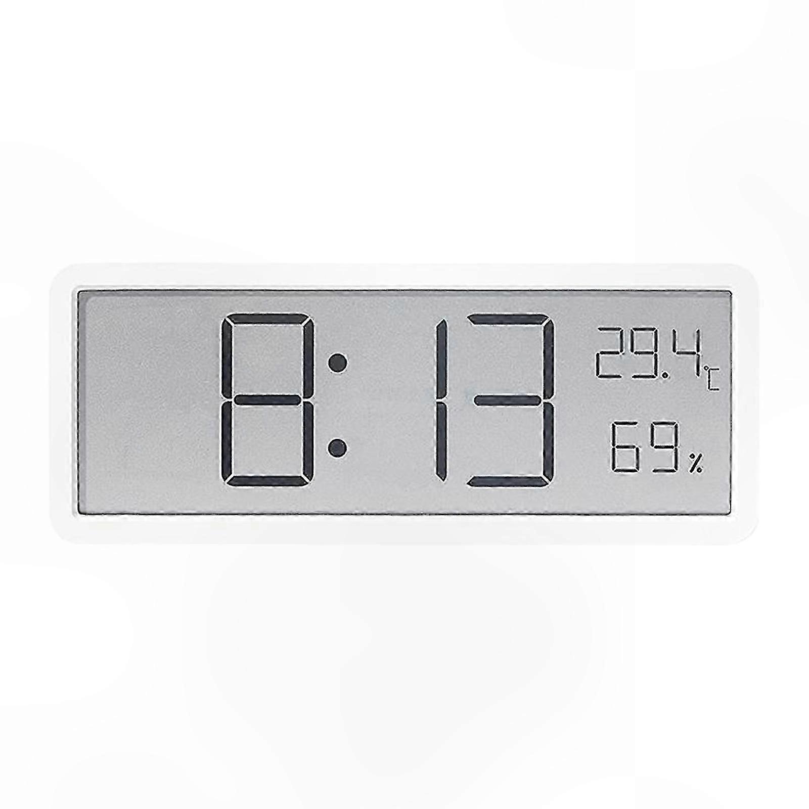 Wall Display for Any Room Large Digital Wall Clock with Backlight, Temperature & Date