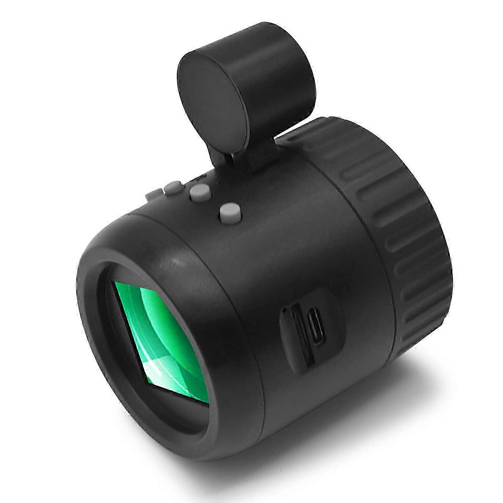 Advanced Night Visibility Monocular Telescope, Adjustable Magnification for Emergency Use