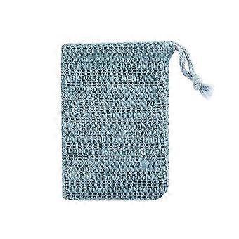 Soap Exfoliating Cotton, Linen Soap Bag Natural Soap Saver, Foaming Net Handmade Soap Storage Bag Pouch