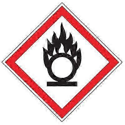 SelfAdhesive GHS Oxidizing Labels 4x4
