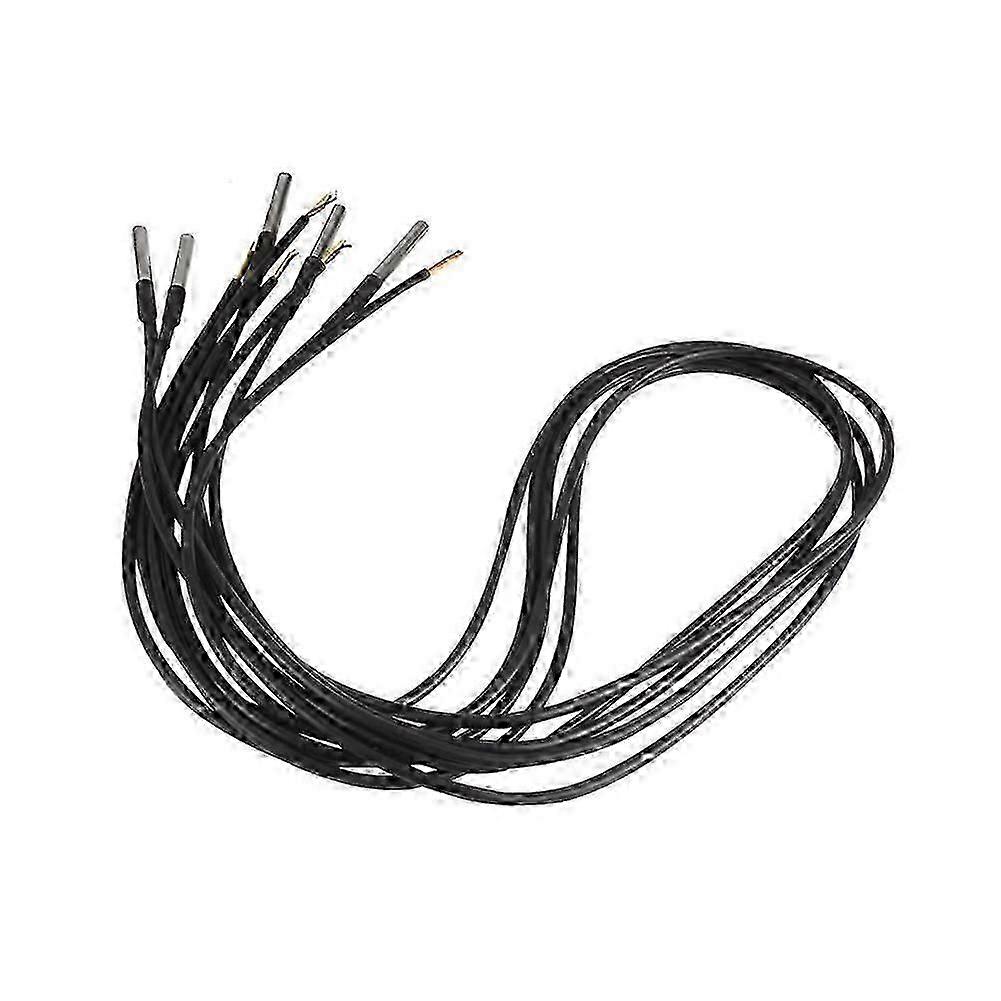 10Pcs Waterproof DS18B20 Temperature Sensor, Digital Temperature Thermal Cable Temperature (-55- +