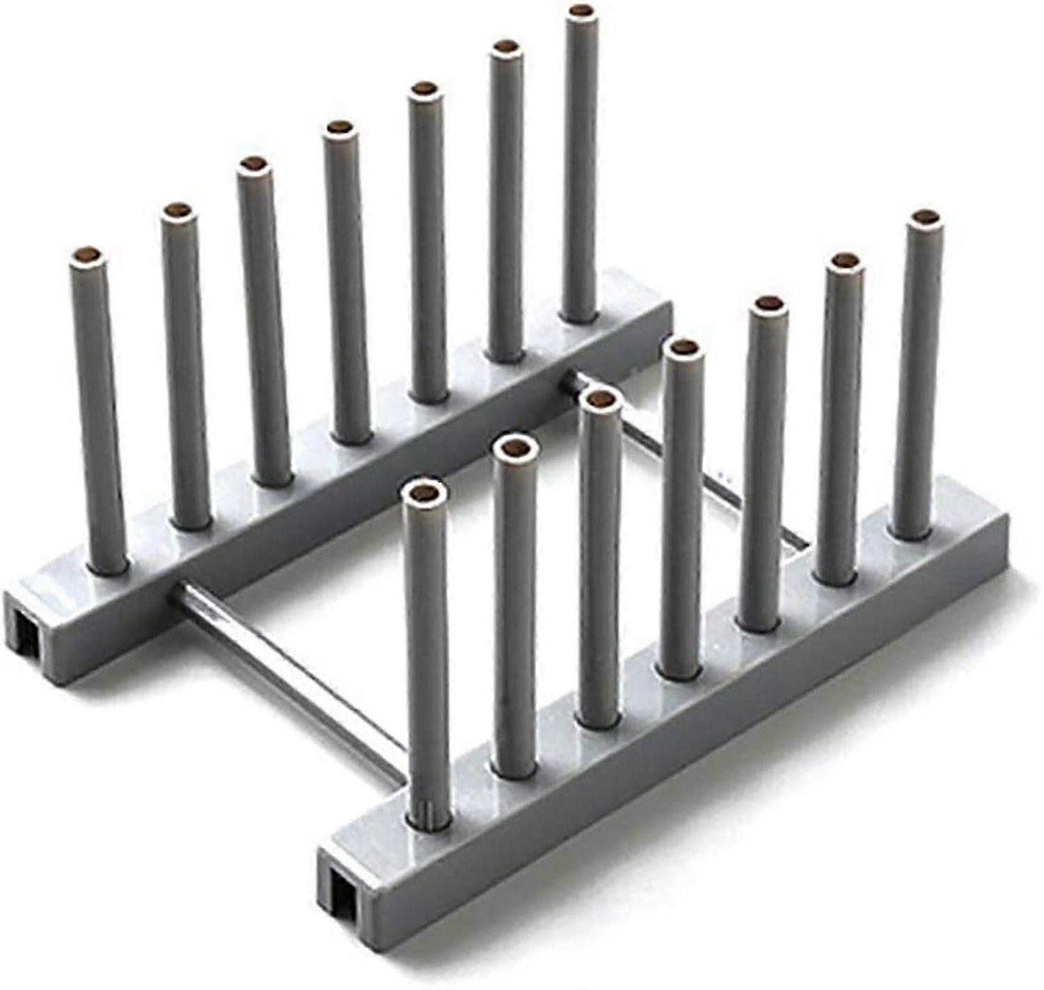 Compact White Plate Drainer ABS