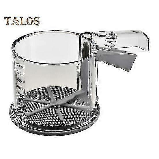 Clear Scale Flour Sieve Dual Layer