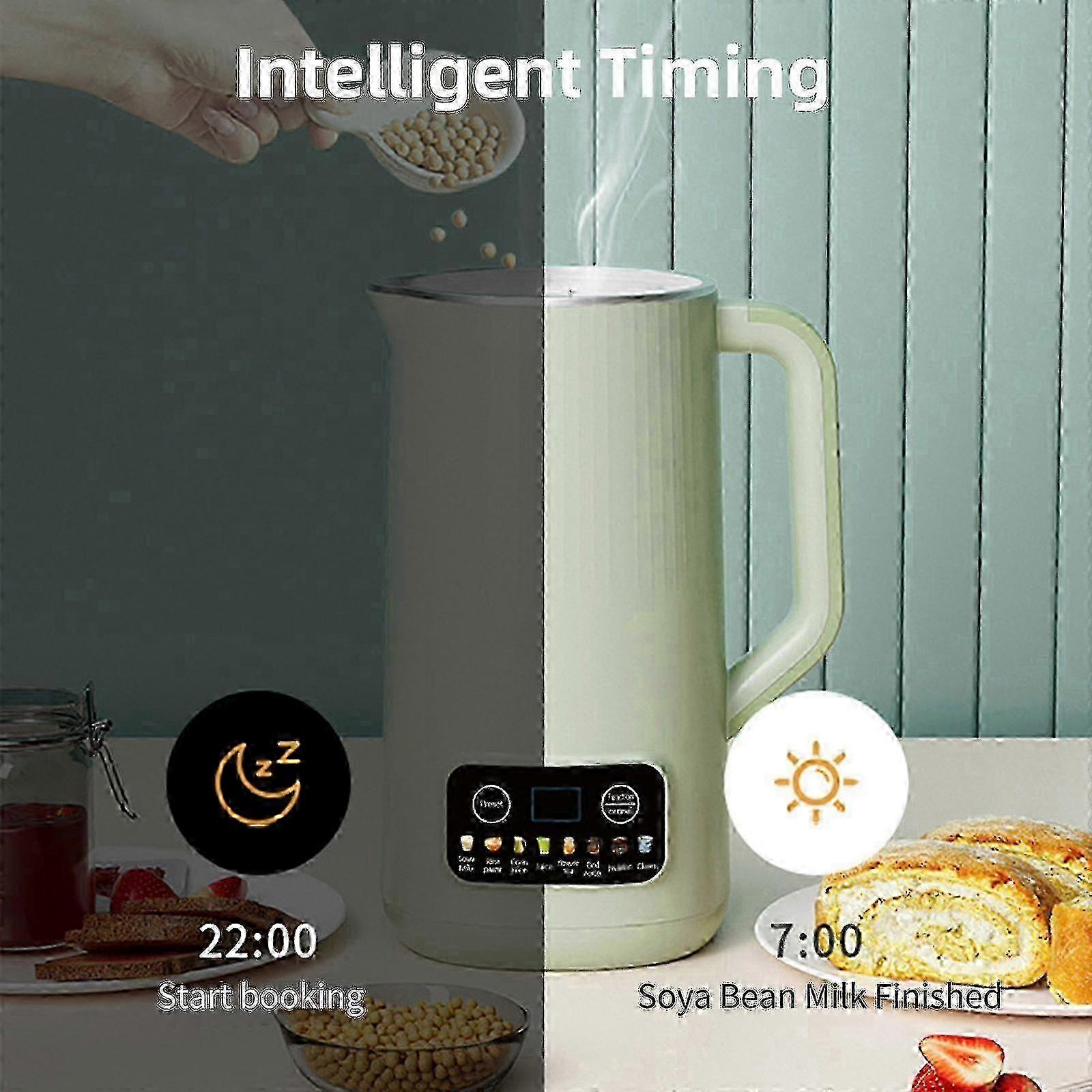 Multi-functional Nut Milk Maker Machine, 20 Oz Automatic Soy Milk Machine, Machine With Delay Start/keep Warm/self-cleaning-GOOD