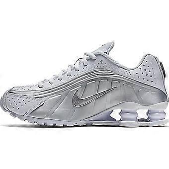 Nike Shox R4 'Branco Prata Metálico' Gs BQ4000-100