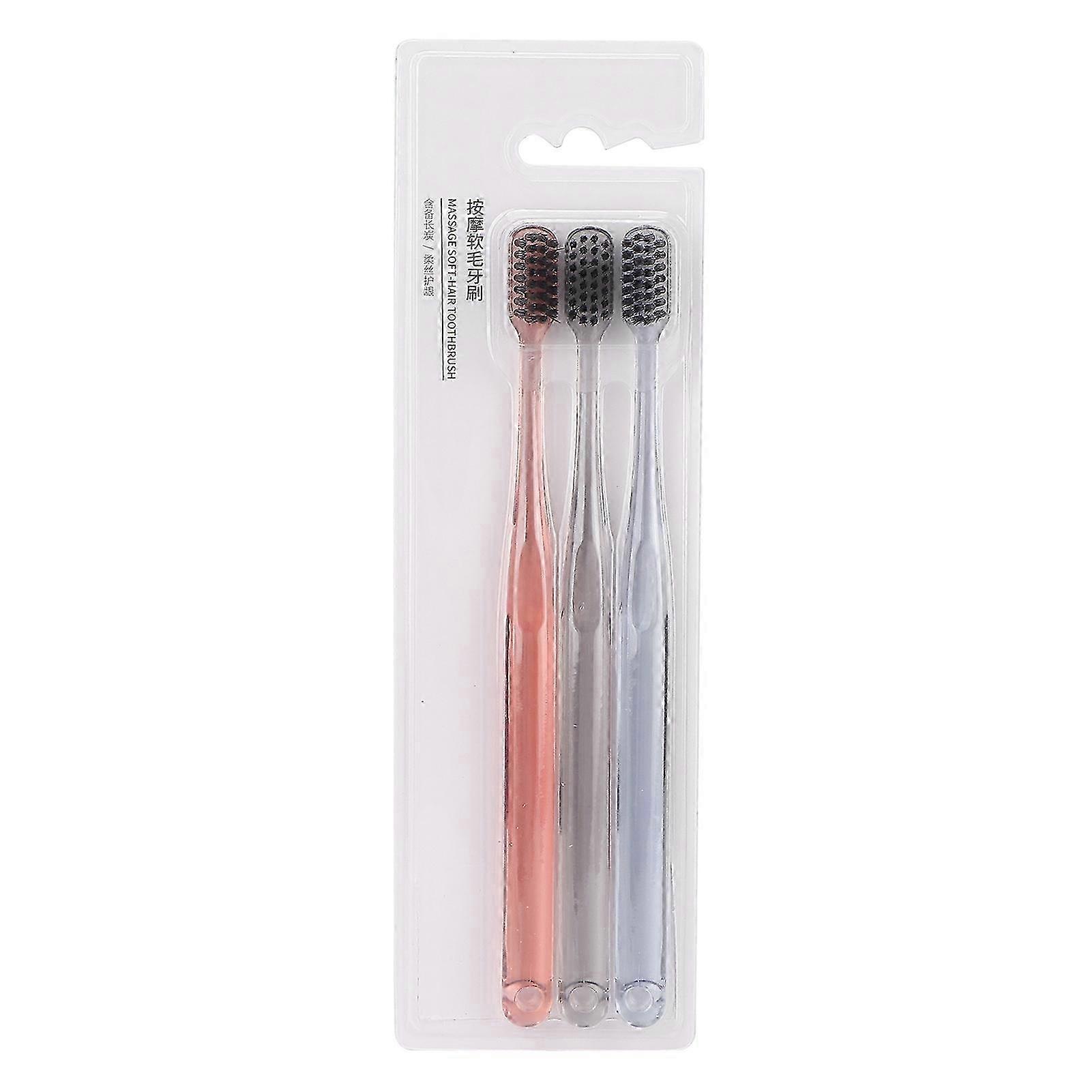 Charcoal Stain Removal Toothbrush Set