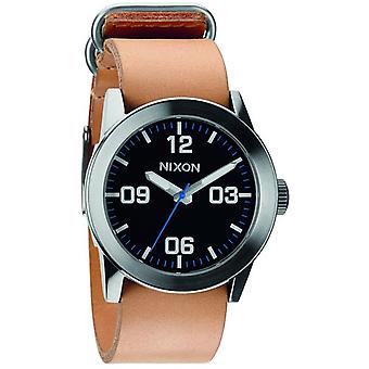 Nixon private Quartz Analog Man Watch with Cowskin Bracelet A0491602