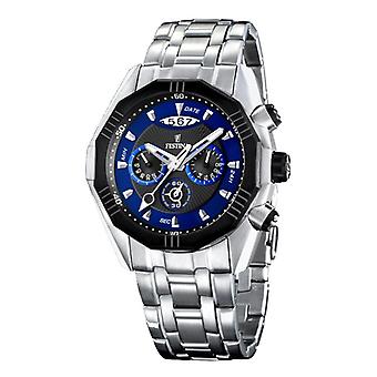Feast Quartz Analog Man Watch with Stainless Steel Bracelet F16383/3