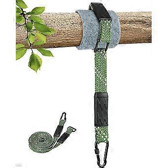 Tree Swing Straps Hanging Kit with Spring hook, 2 Pack Hammock Straps
362kg Double-Stranded Heavy Duty Swing Ropes, Tree Swing Hanging Straps -mjq1